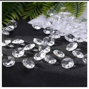 200pccs 14mm Crystal glass Octagonal Beads